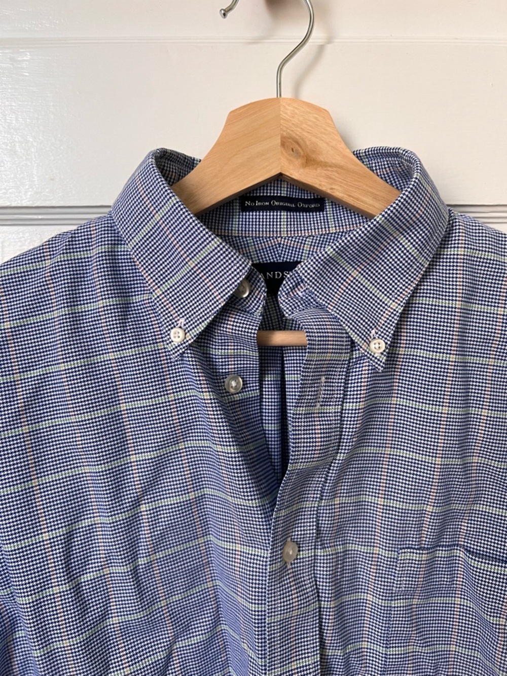 Lands’ End No Iron Original Oxford